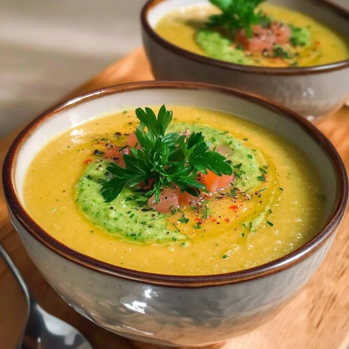 Soupe Melon Gingembre