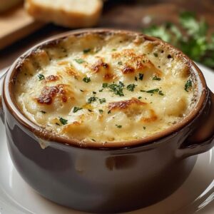 Soupe Oignon Gratinée