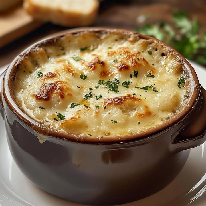 Soupe Oignon Gratinée