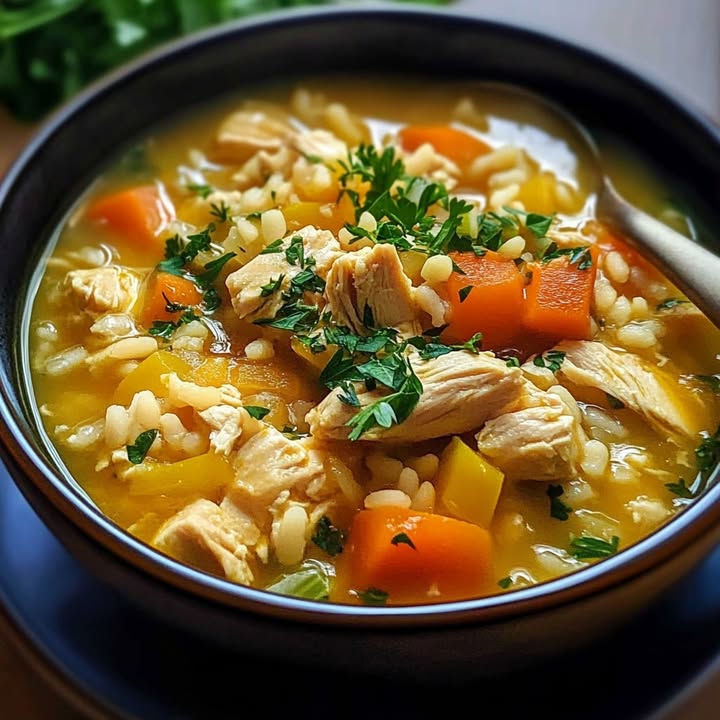 Soupe Poulet Réconfortante