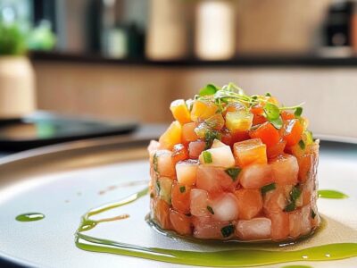 Tartare Saumon Avocat : Recette Facile et Savoureuse