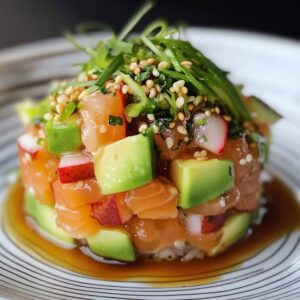 Tartare Saumon Avocat