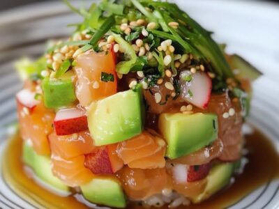 Tartare Saumon Avocat : Recette Facile et Savoureuse