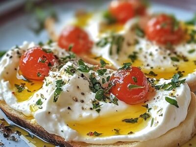 Tartinade Ricotta Légère : Recette Facile et Savoureuse