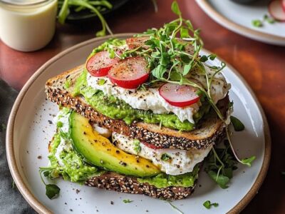 Tartines Avocat Fraîches : Recette Facile et Savoureuse
