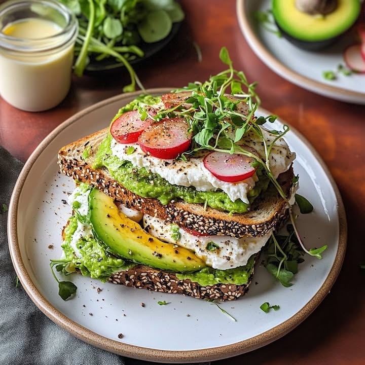 Tartines Avocat Fraîches