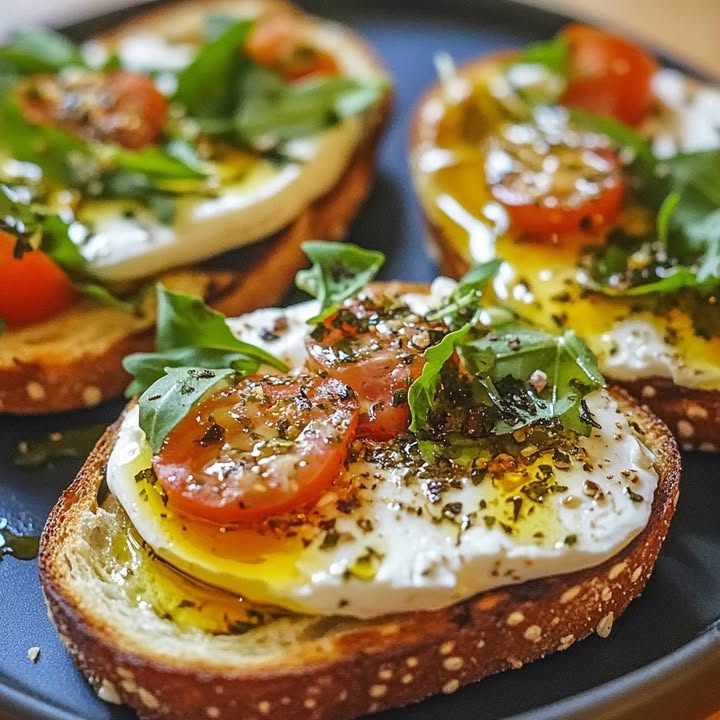 Tartines Chèvre Gourmandes