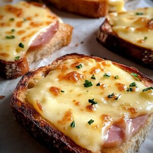 Tartines Jambon Fromage