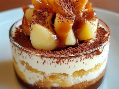 Tiramisu Caramel Pomme : Recette Facile et Savoureuse