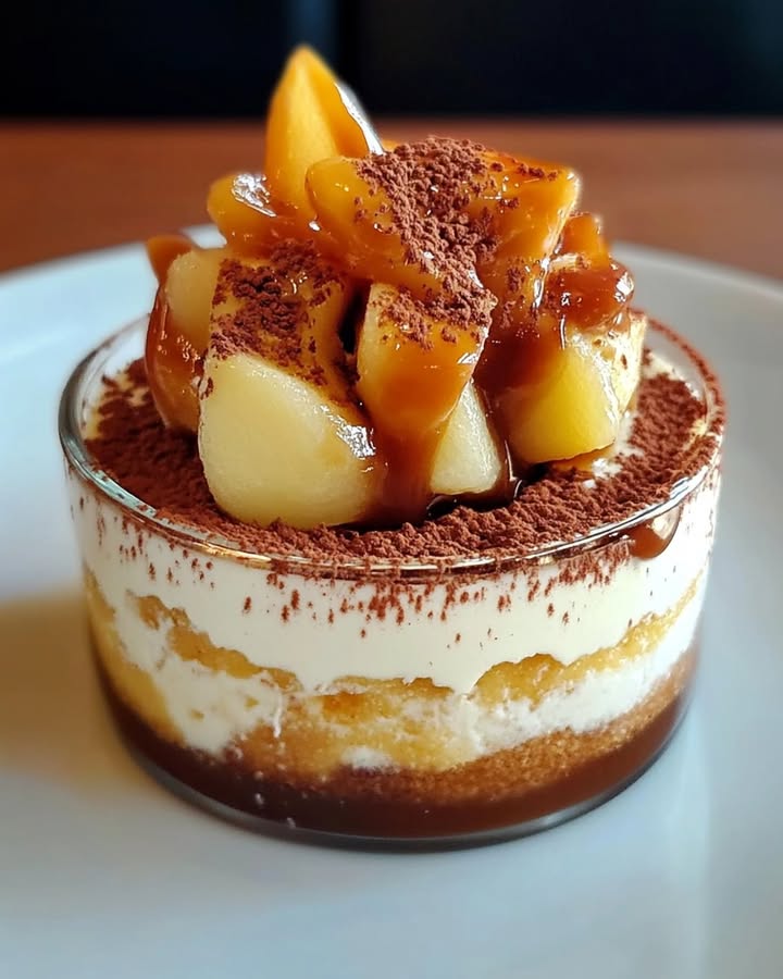Tiramisu Caramel Pomme