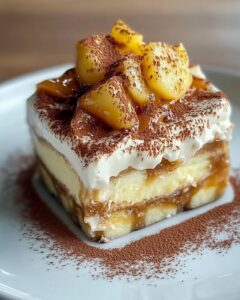 Tiramisu Caramel Pommes