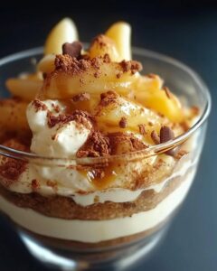 Tiramisu Caramel Pommes