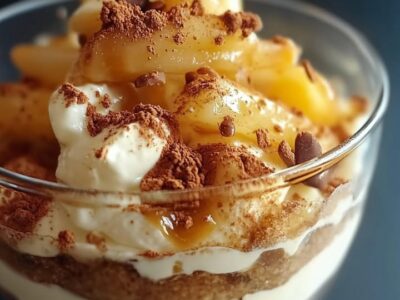 Tiramisu Caramel Pommes : Recette Facile et Savoureuse