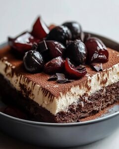Tiramisu Chocolat Cerise