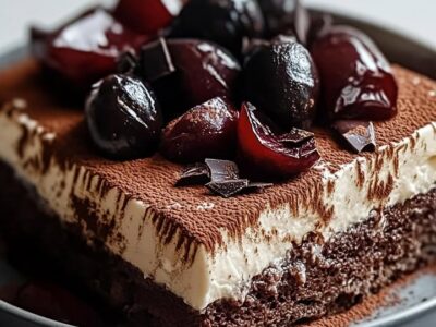 Tiramisu Chocolat Cerise : Recette Facile et Savoureuse
