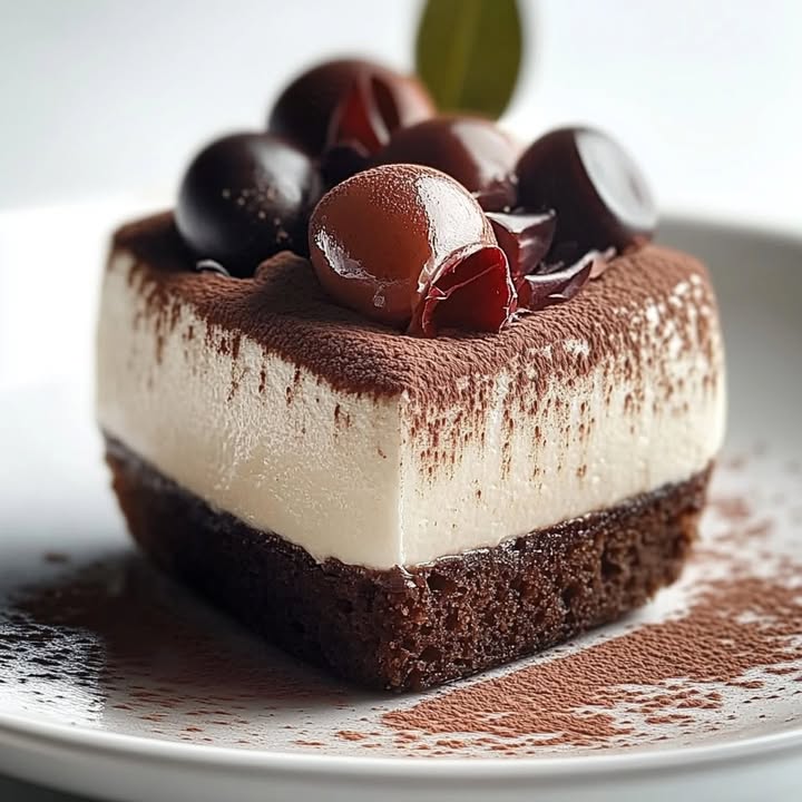 Tiramisu Chocolat Cerises