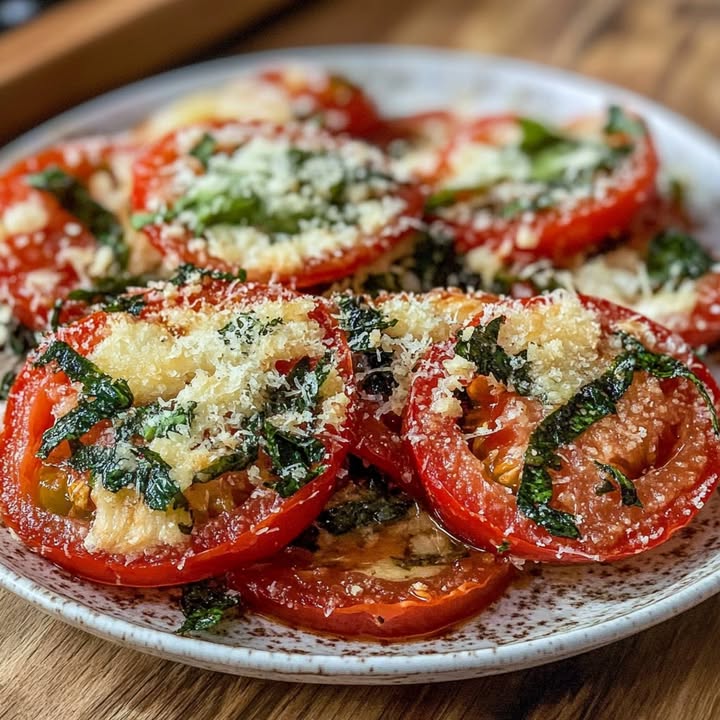 Tomates Croustillantes Parmesan