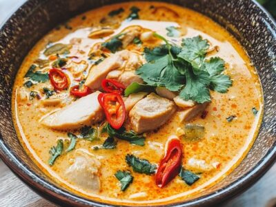Velouté Thaï Gourmand : Recette Facile et Savoureuse
