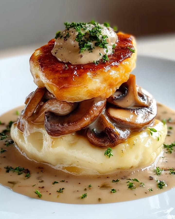 Vol-au-Vent Savoureux Poulet