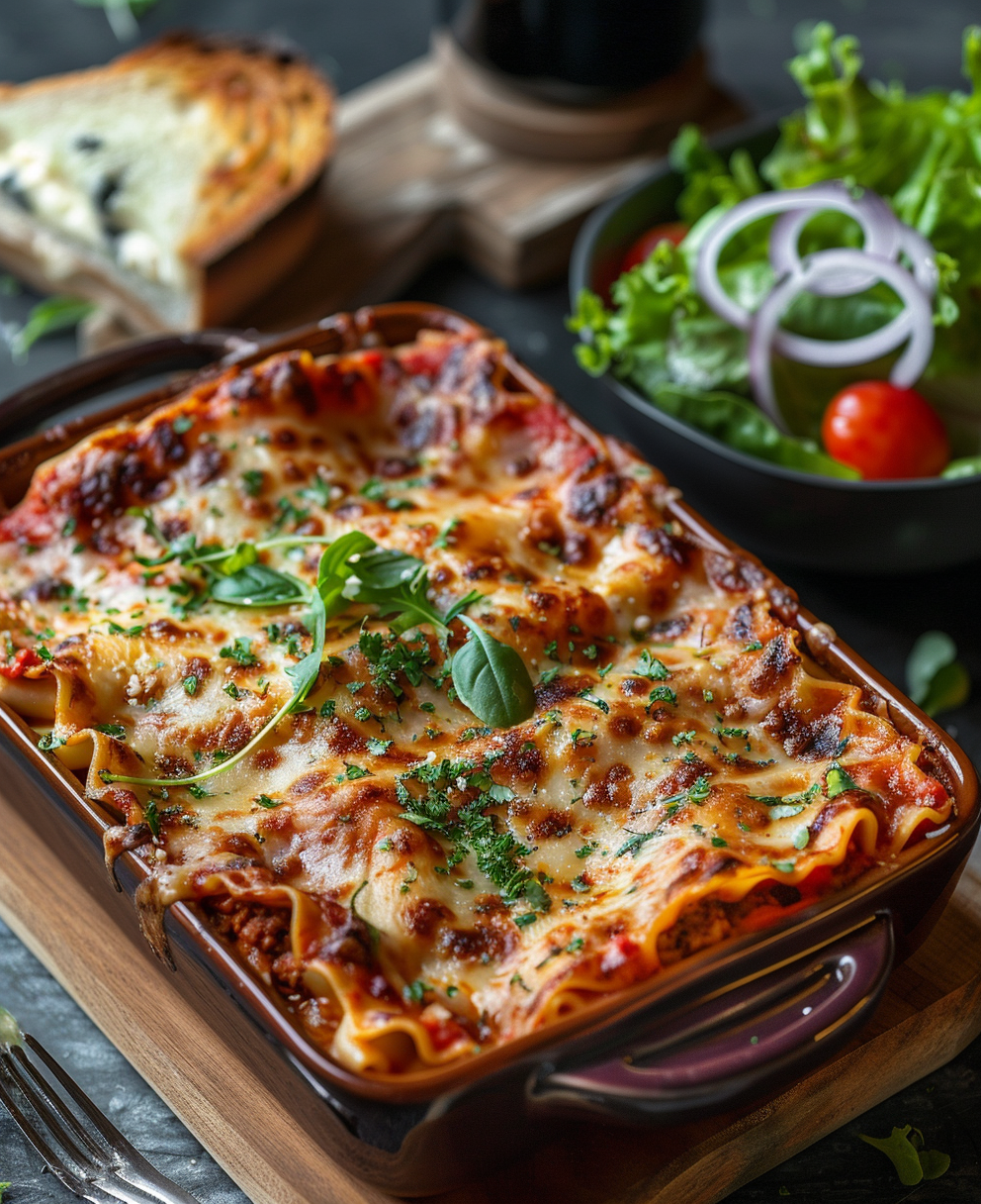lasagnes à la pâte fraîche