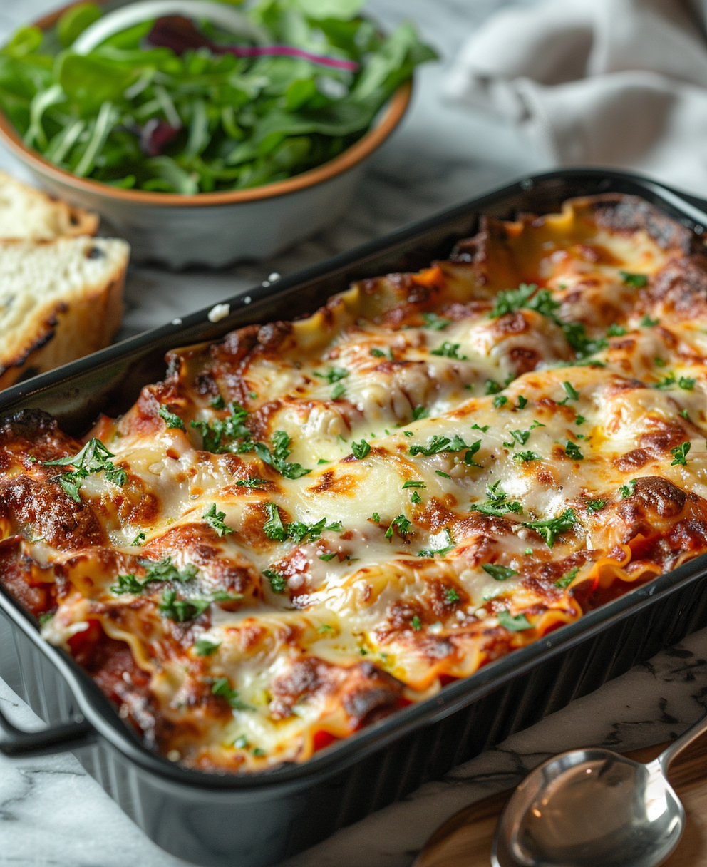 lasagnes à la pâte fraîche
