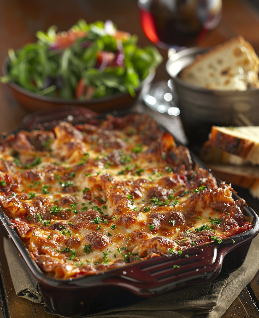lasagnes à la pâte fraîche