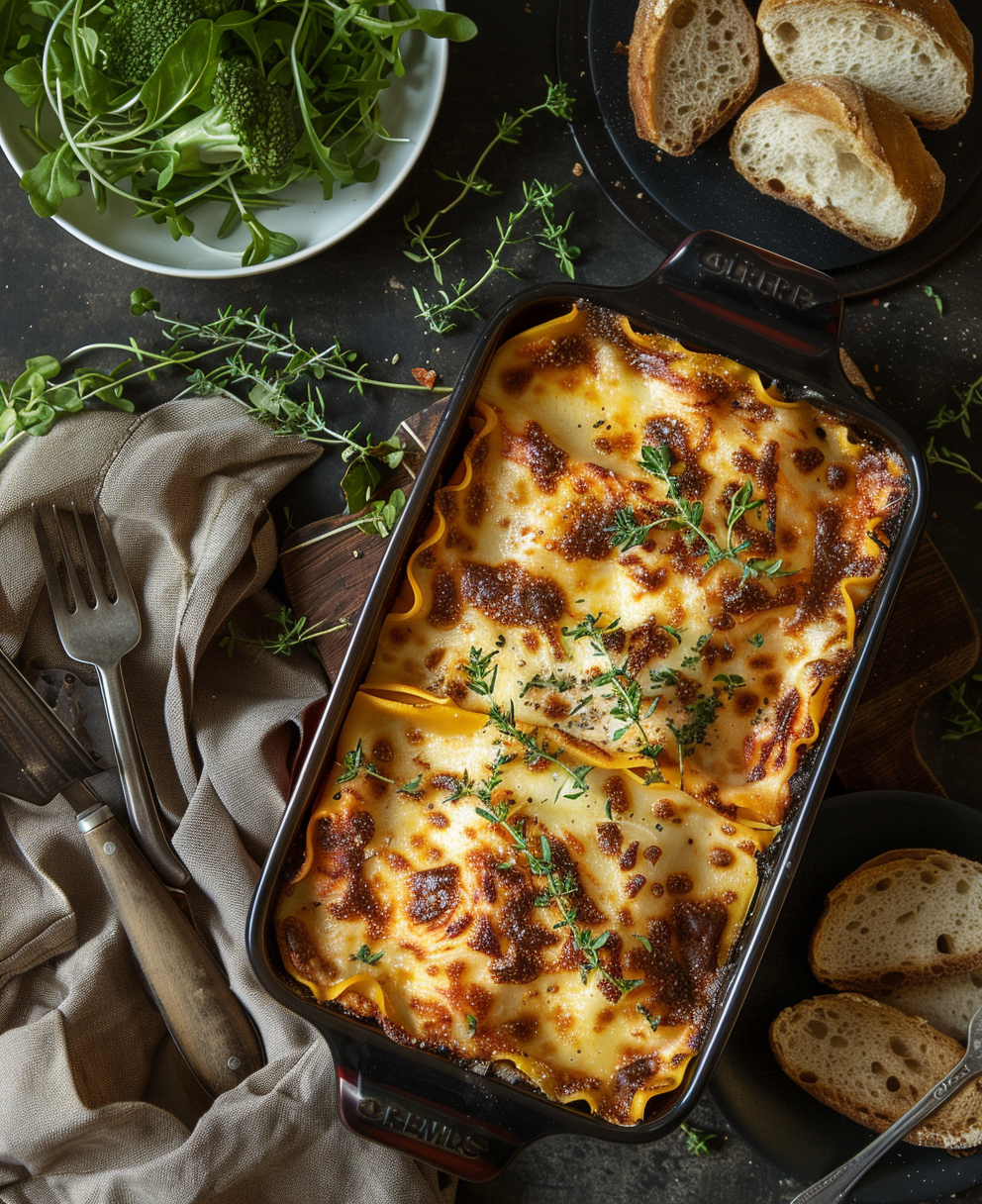 lasagnes au butternut