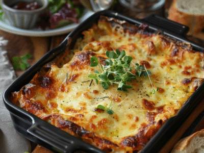 Lasagnes au potimarron : Recette facile et savoureuse