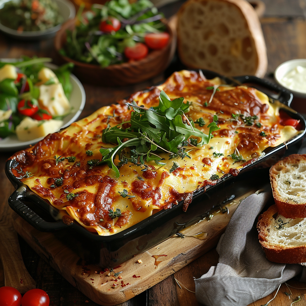 lasagnes au poulet