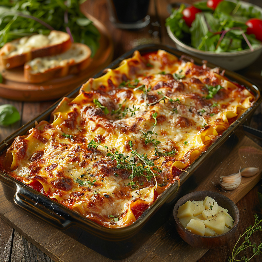lasagnes au poulet