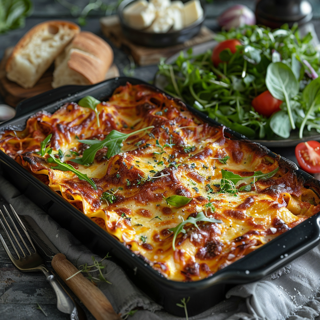 lasagnes au poulet