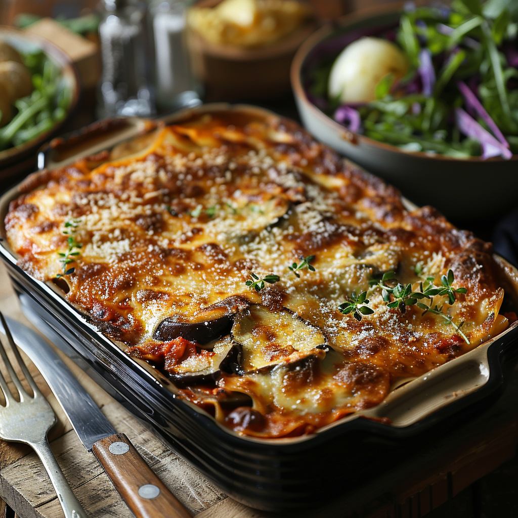 lasagnes aux aubergines