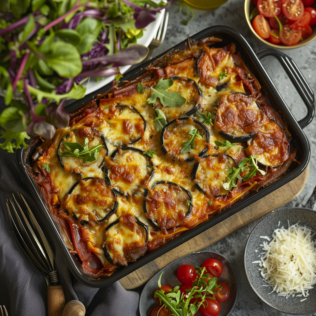 lasagnes aux aubergines