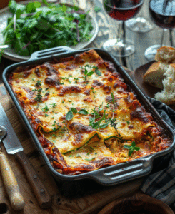 lasagnes aux courgettes et chèvre