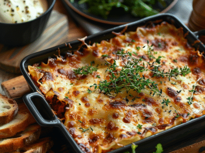 Lasagnes aux courgettes : Recette facile et savoureuse