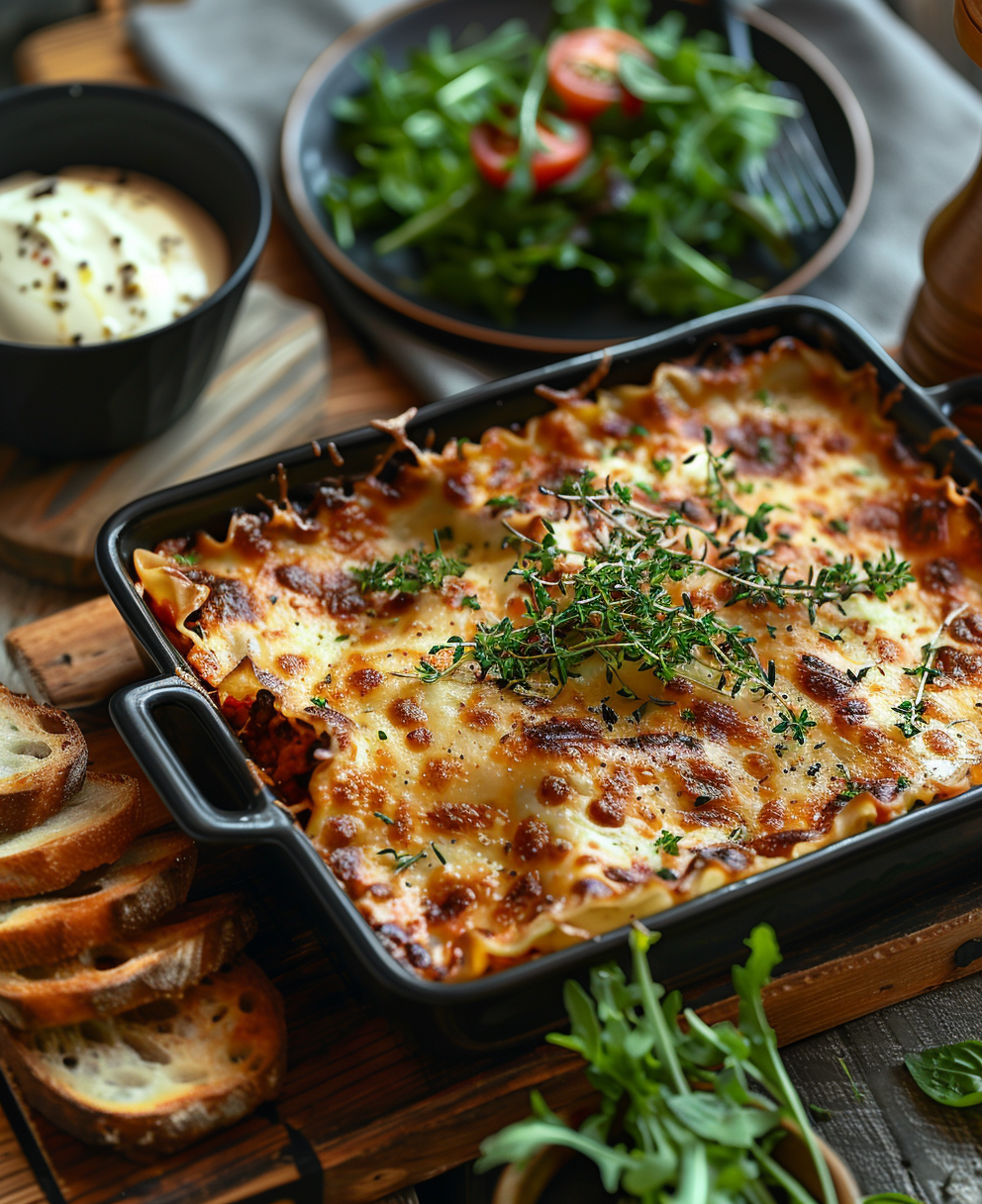 lasagnes aux courgettes