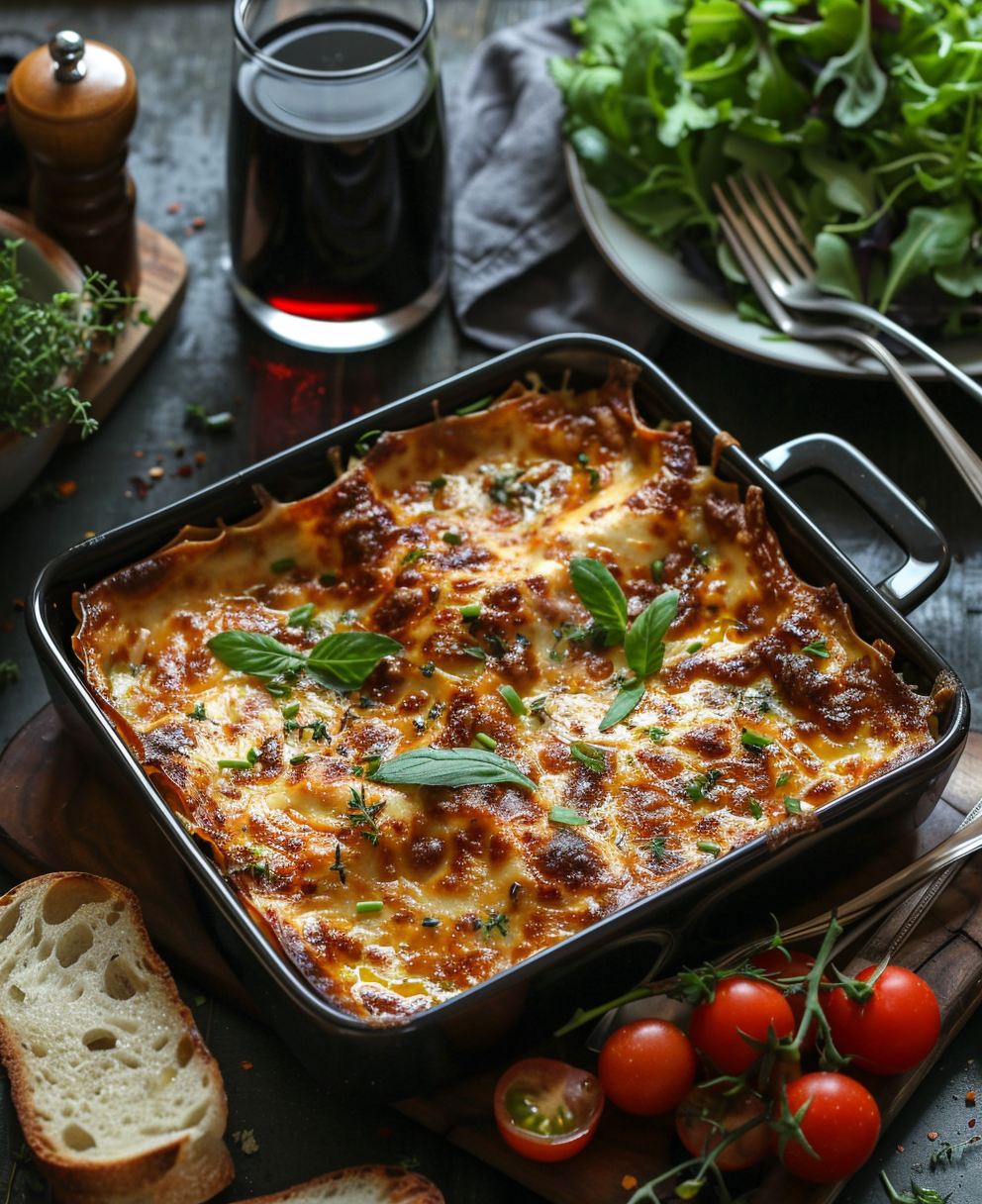 lasagnes aux courgettes