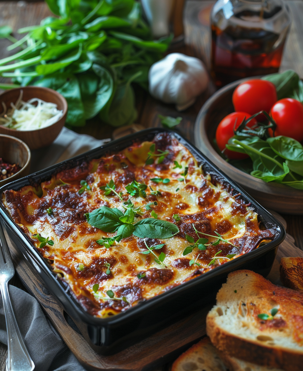 lasagnes aux courgettes