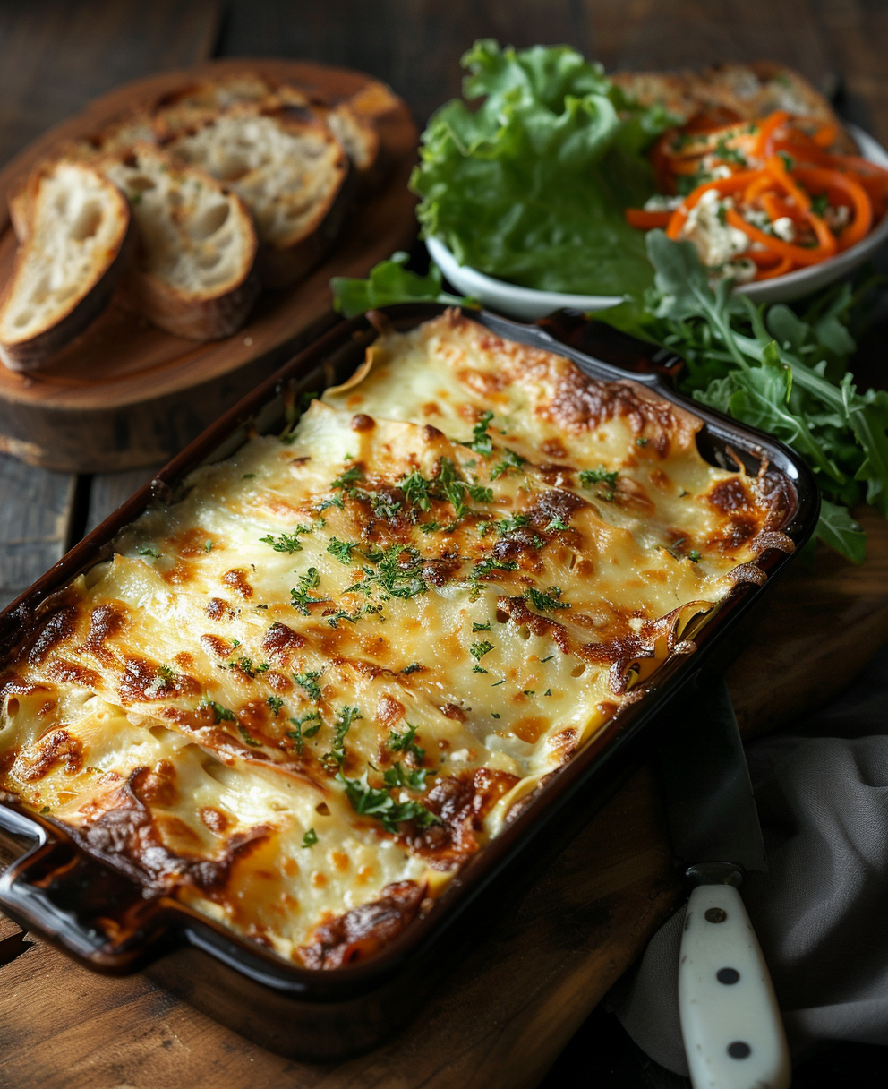 lasagnes aux poireaux