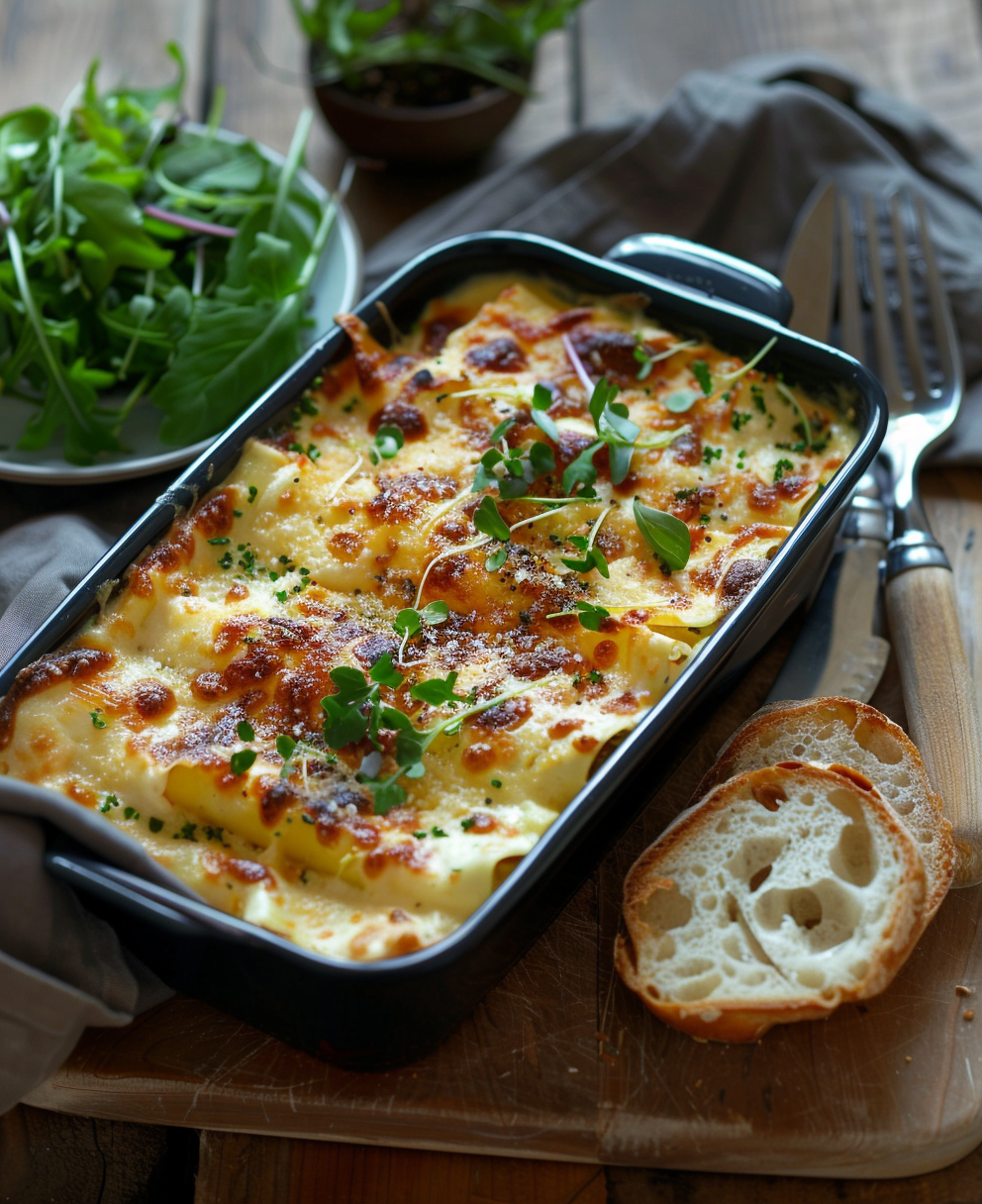 lasagnes aux poireaux