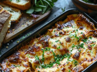 Lasagnes Butternut Champignons : Recette Savoureuse et Facile