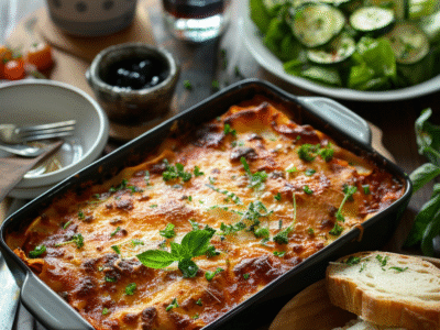 Lasagnes courgettes et saumon : Recette facile et savoureuse