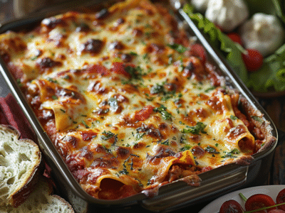Lasagnes de légumes faciles et savoureuses