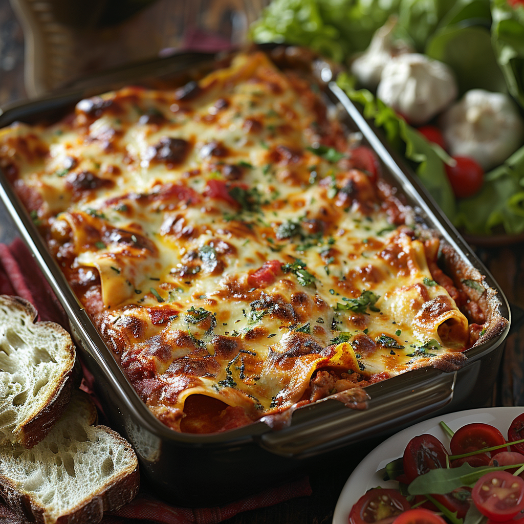 lasagnes de légumes