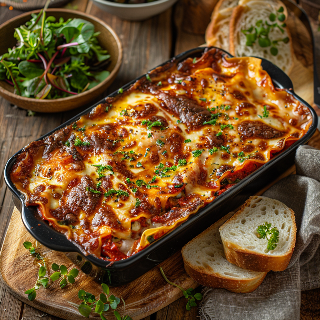 lasagnes de légumes