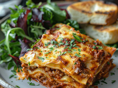 Lasagnes sans gluten : Recette facile et savoureuse