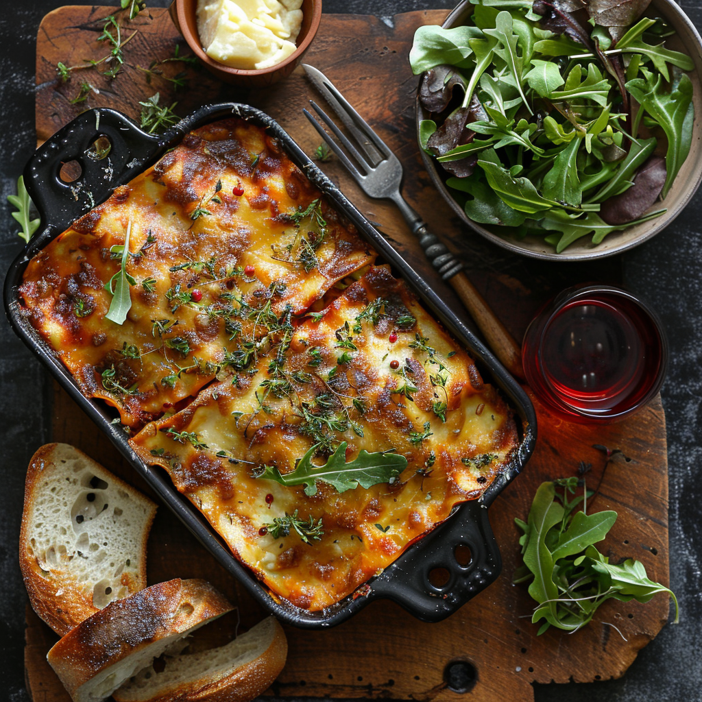 lasagnes végétariennes