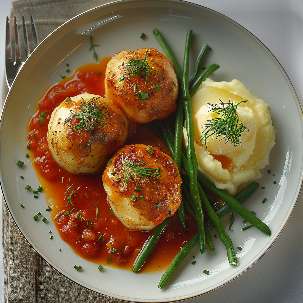 quenelle sauce tomate