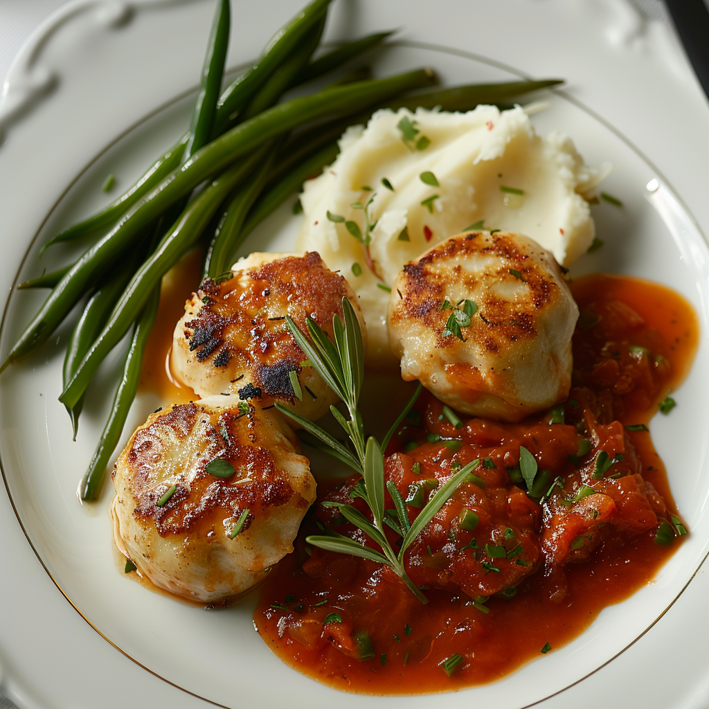 quenelle sauce tomate