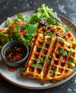 recette gaufres aux légumes
